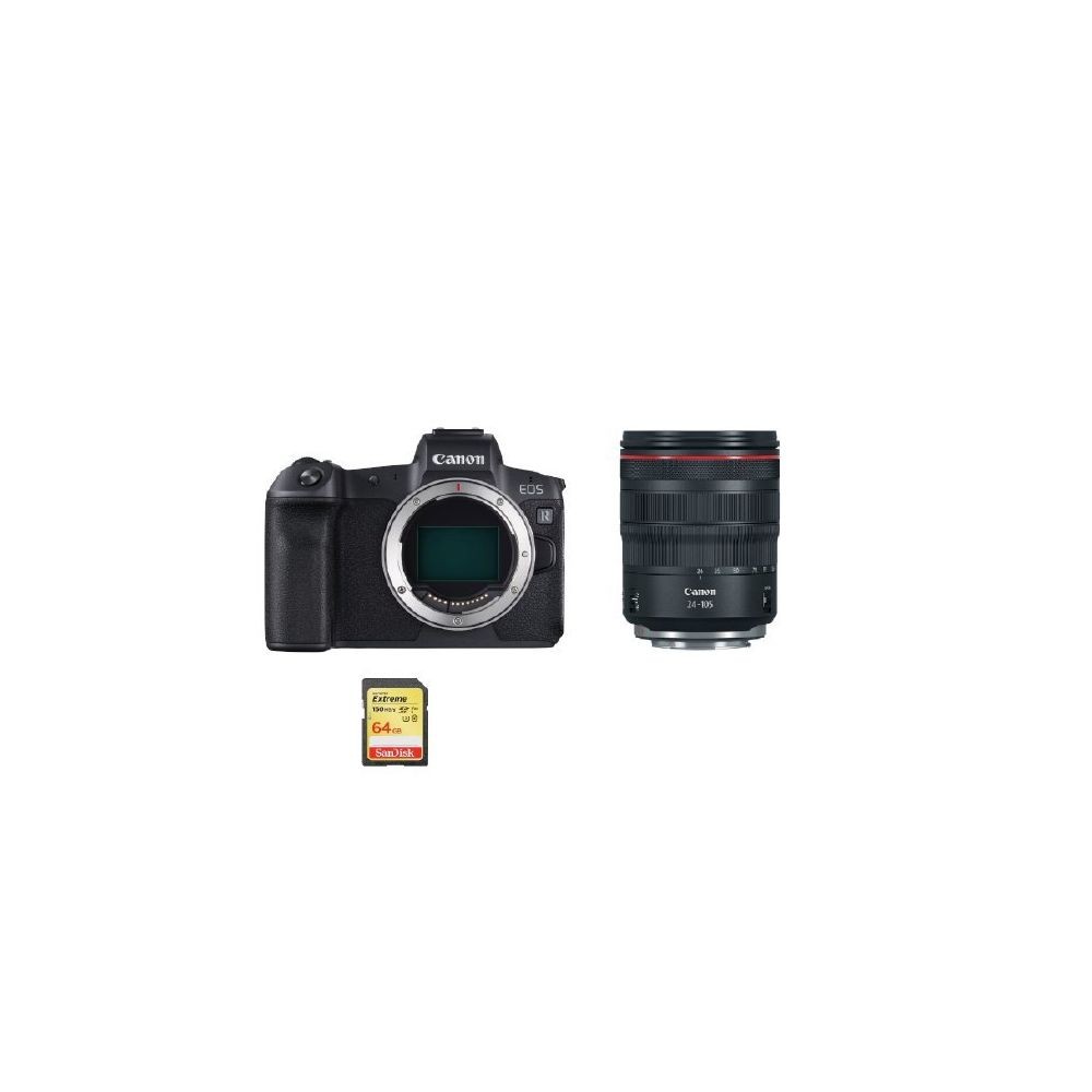 Canon CANON EOS R KIT RF 24-105mm F4L IS USM + 64GB SD card
