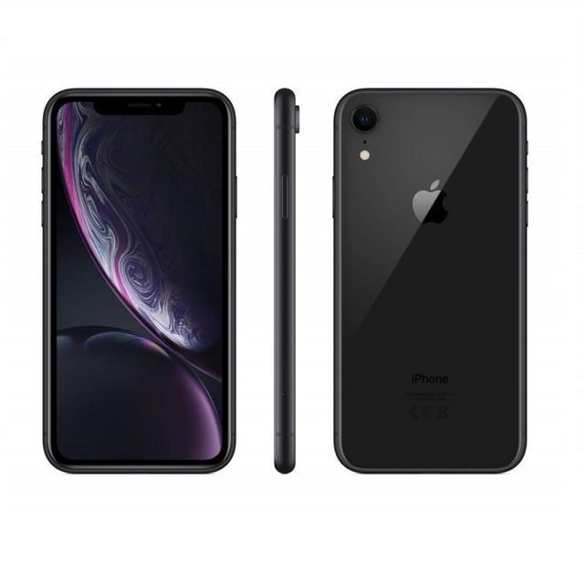 Apple - iPhone XR 64 Go Noir - Smartphone reconditionné