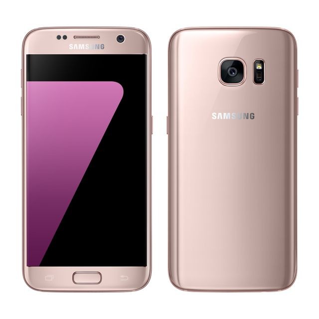 Samsung - Galaxy S7 - 32 Go - Rose- Reconditionné - Smartphone Android Rose