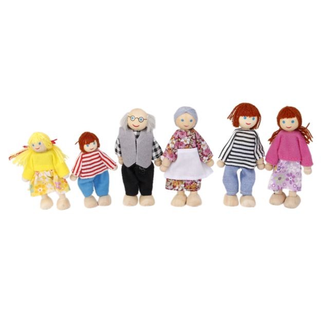 marque generique - Wooden Dolls personnage,Personnalité atypique marque generique  - Poupees anciennes