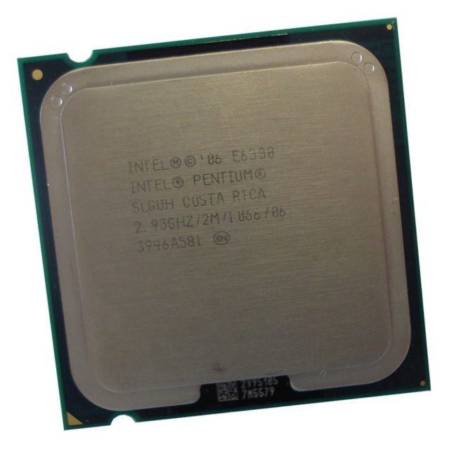 Intel - Processeur CPU Intel Pentium Dual Core E6500 2.933Ghz 2Mo 1066Mhz LGA775 SLGUH - Processeur INTEL