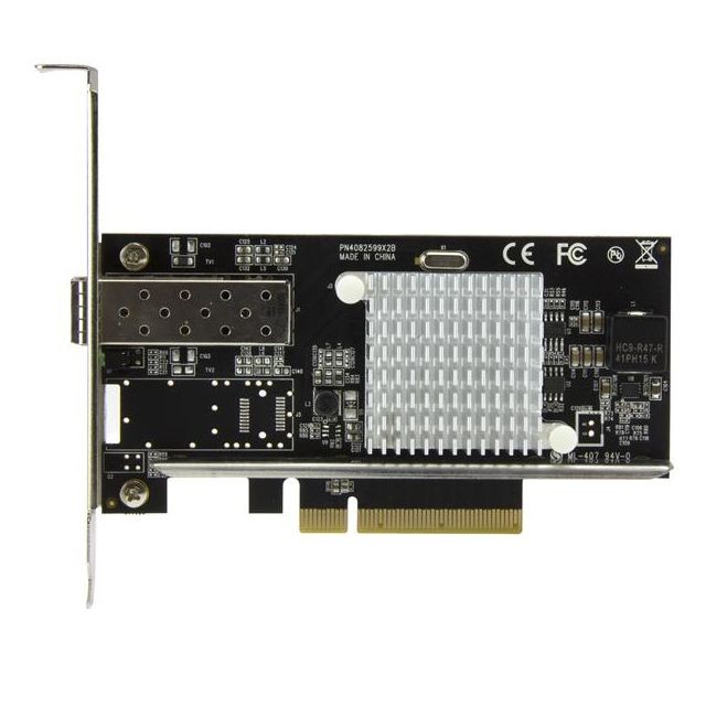 Startech StarTech.com Carte réseau PCI Express à 1 port fibre optique 10 Gigabit Ethernet SFP+ ouvert - Chipset Intel - MM