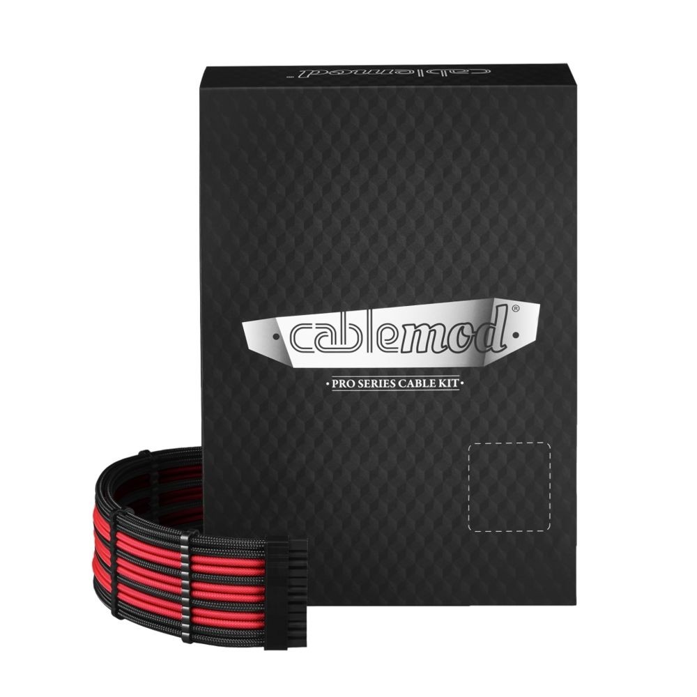 Cablemod PRO ModMesh C-Series RMi & RMx - Noir / Rouge