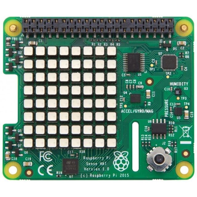 Raspberry Pi - Extension Raspberry Pi officielle avec sondes et matrice à LED - Raspberry Pi