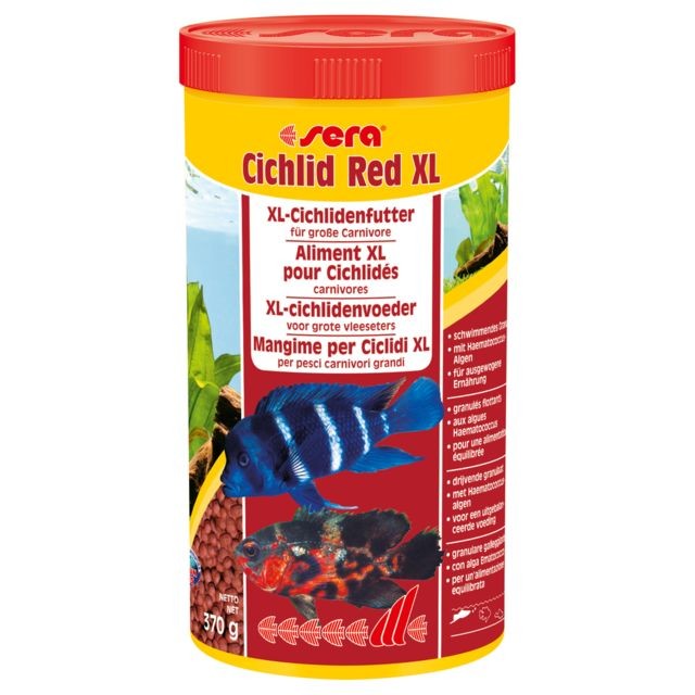 marque generique - Aliments Cichlid Red XL pour Cichlidés Carnivores - Sera - 1L marque generique  - Alimentation pour poisson