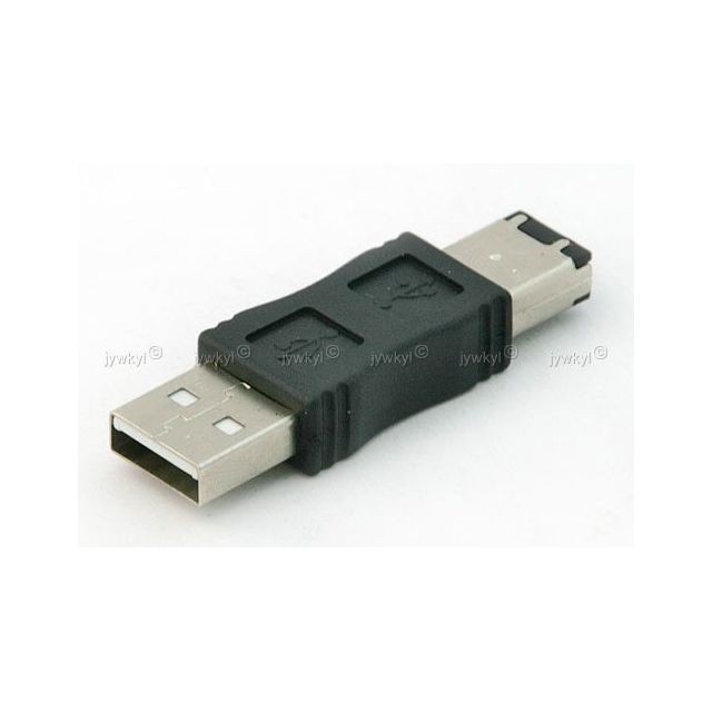marque generique - Adaptateur Connectique USB A Mâle 1394 Firewire 6 Pin - Câble Firewire
