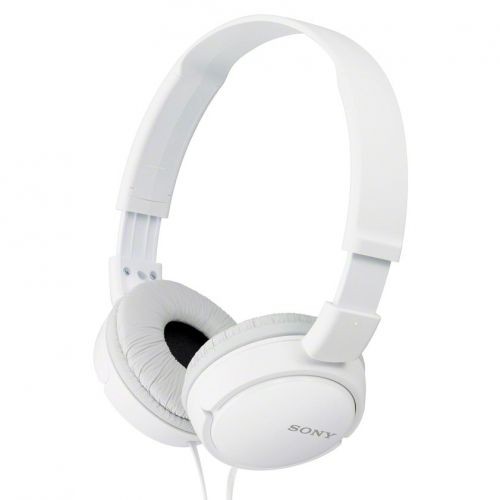 Sony - MDR-ZX110WAE Blanc - Casque filaire - Casque réducteur de bruit Sony Son audio
