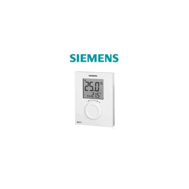 Siemens - Thermostat d'ambiance digital avec écran lcd rdh100 Siemens - Thermostat