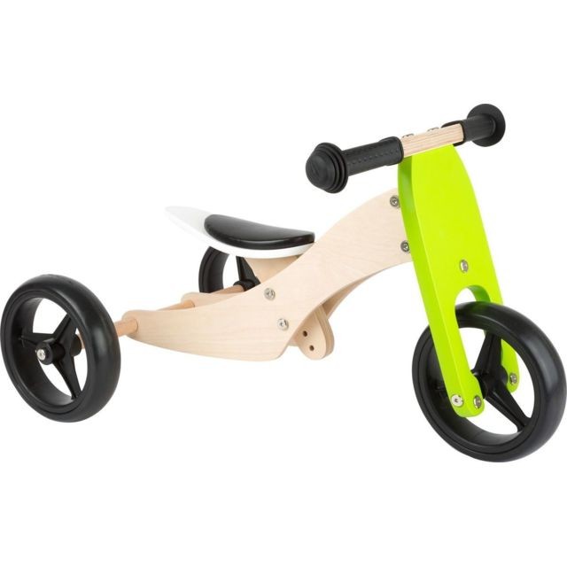 Small Foot - Tricycle-Draisienne en bois Trike 2 en 1 - 11255 Small Foot  - Spécial Plein Air - Jusqu'à -30% sur une sélection
