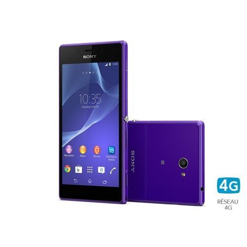 Sony - Xperia M2 violet - Smartphone Android 8 go
