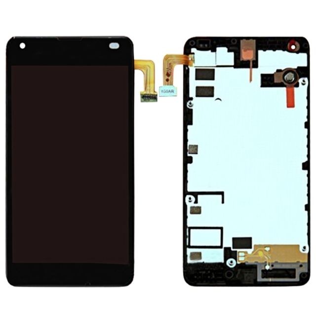 Autres accessoires smartphone Wewoo Pour Microsoft Lumia 550 Écran noir LCD + Tactile Digitizer Assemblée avec Cadre pièce détachée