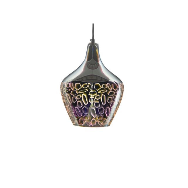 Beliani - Lampe suspension décorative en forme de cloche SOANA Beliani  - Lampe à lave Luminaires