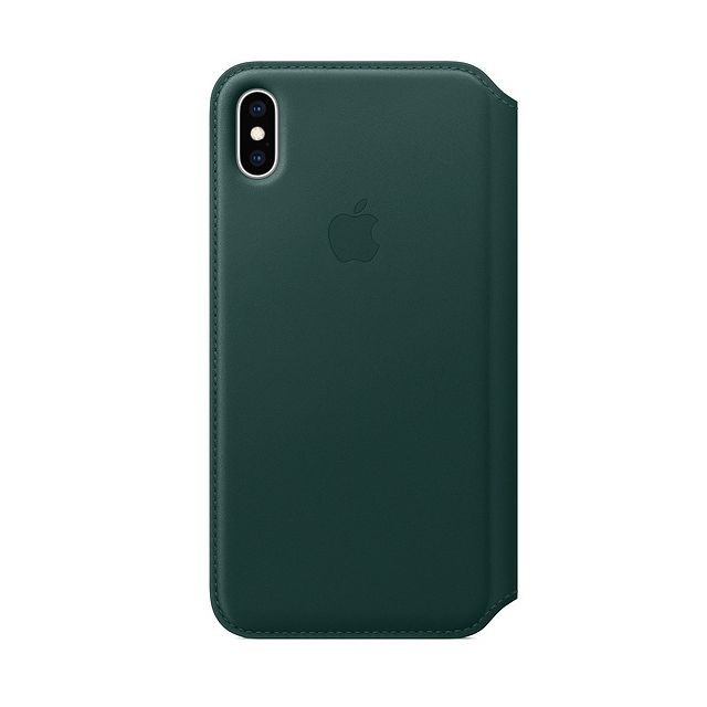 Apple - iPhone XS Max Leather Folio - Vert forêt - Accessoire Smartphone Iphone xs max