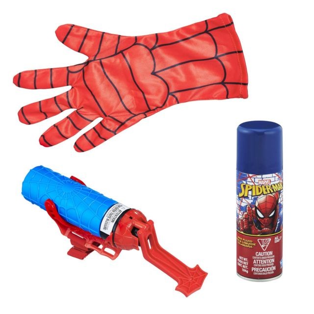 Hasbro - Super gant lanceur de toiles électro Spiderman - Marvel Avengers Jeux & Jouets