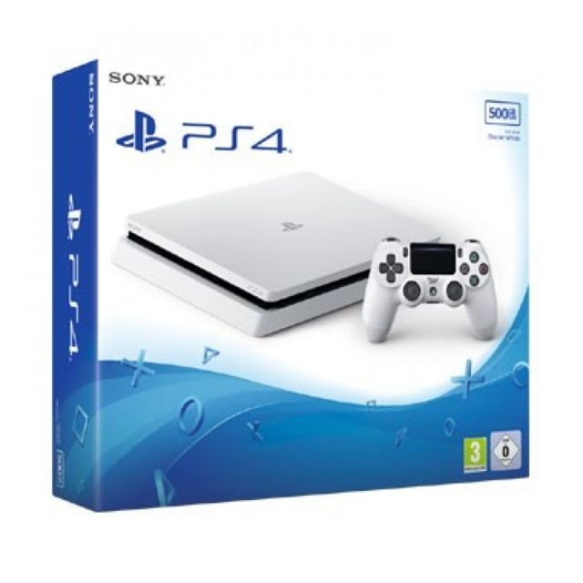 Sony - Console PS4 SLIM 500Go châssis E Blanche Sony  - Occasions PS4