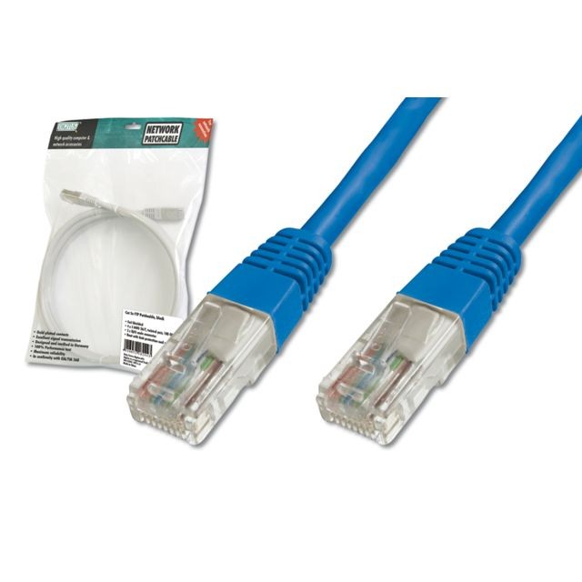 Digitus - Digitus Patch Cable, SFTP, CAT5E, 0.5 M, blue câble de réseau 0,5 m Bleu Digitus  - ASD