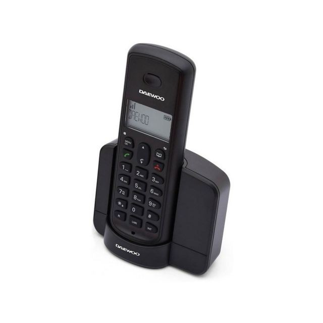 Daewoo - Téléphone Sans Fil Daewoo DTD-1350 DECT Noir Daewoo   - Téléphone fixe Daewoo