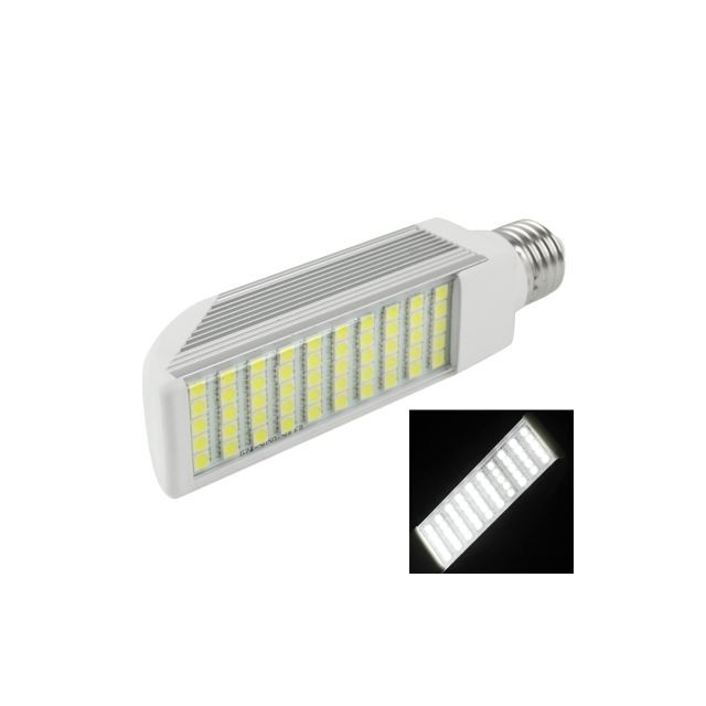Wewoo - Ampoule LED Horizontale blanc transversale du 50W 50 5050 SMD d'E27 12W, AC 85V-265V Wewoo  - Ampoules LED