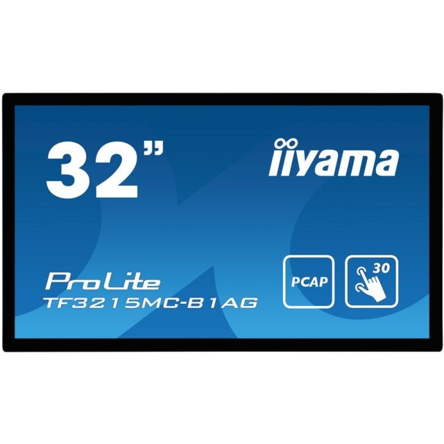 Iiyama - 31.5'' LED TF3215MC-B1AG - Ecran PC Bureautique