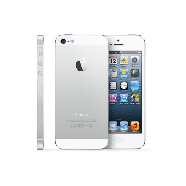 Apple - iPhone 5 Blanc 64 Go Reconditionné Ã  neuf - Débloqué - Smartphone à moins de 100 euros Smartphone