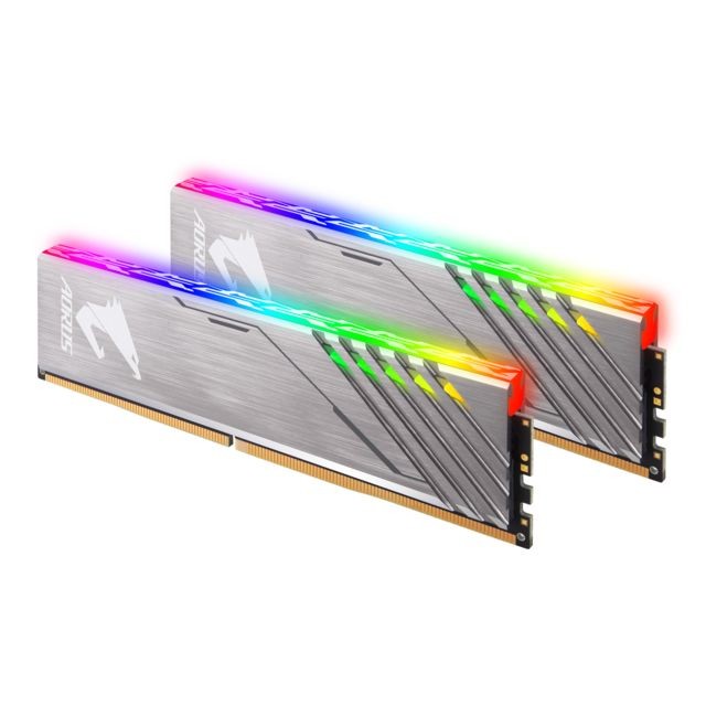 Gigabyte - AORUS RGB MEMORY 16 Go (2 x 8 Go) 3200 MHz CL16 - RAM PC Fixe 16