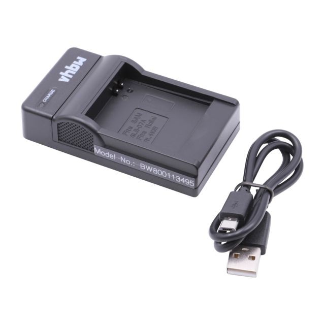 Vhbw - vhbw Chargeur USB de Batterie compatible avec Samsung SLB-07A, SLB-07B Piles de l'appareil Photo Caméscope DSLR Vhbw  - Accessoires et consommables