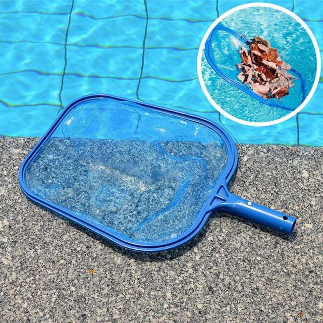 marque generique piscine feuille écumoire râteau net bain à remous piscine spa nettoyage feuilles maille # 1