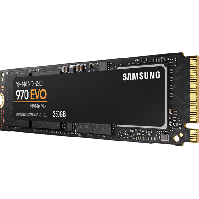 SSD Interne 970 EVO 250 Go M.2 NVMe PCIe 3 x4