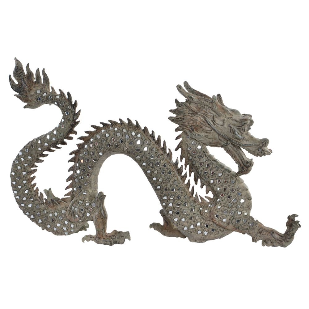 Items France Grande Statue Dragon aspect vieilli 52 cm