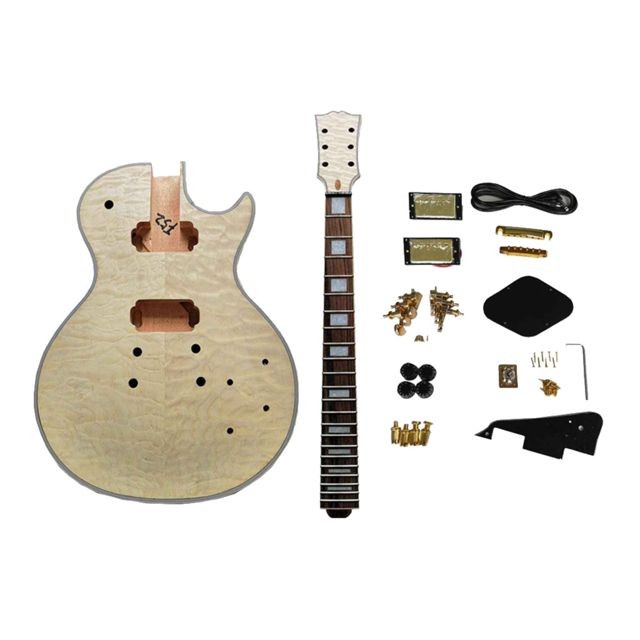 marque generique - Matériaux composants musicaux pièces instruments marque generique   - Guitare en kit