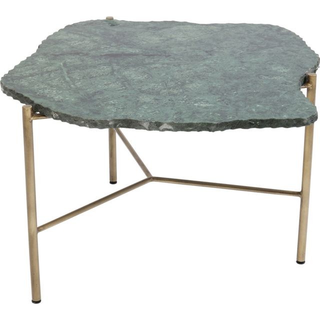 Karedesign - Table basse Piedra 76x72cm verte Kare Design Karedesign   - Tables basses Marbre