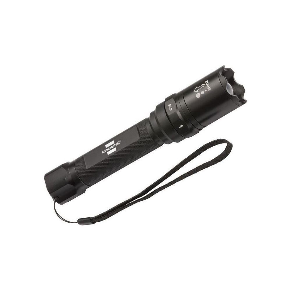 brennenstuhl lampe de poche led rechargeable - avec focus luxpremium - 430 lumen (ip44)