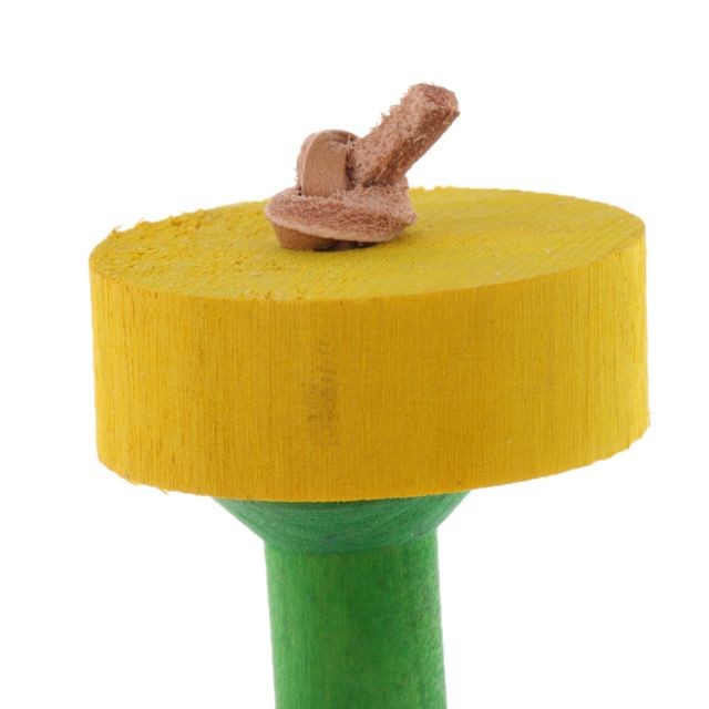 Jouet pour chien oiseau de compagnie perche jouet bois stand jouet perroquet échelle oiseau fournitures jouets de couleur