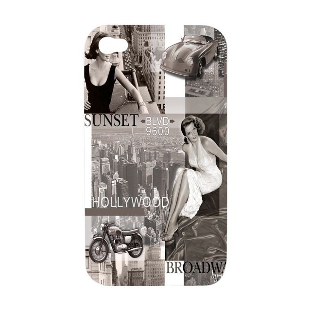 Autres accessoires smartphone Akashi Coque Hollywood iPhone 4/4S