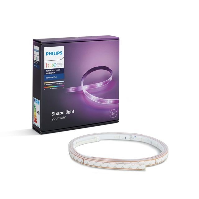 Philips Hue - White & Color - LightStrip Plus - Ruban LED connecté - 2 m - Philips Hue