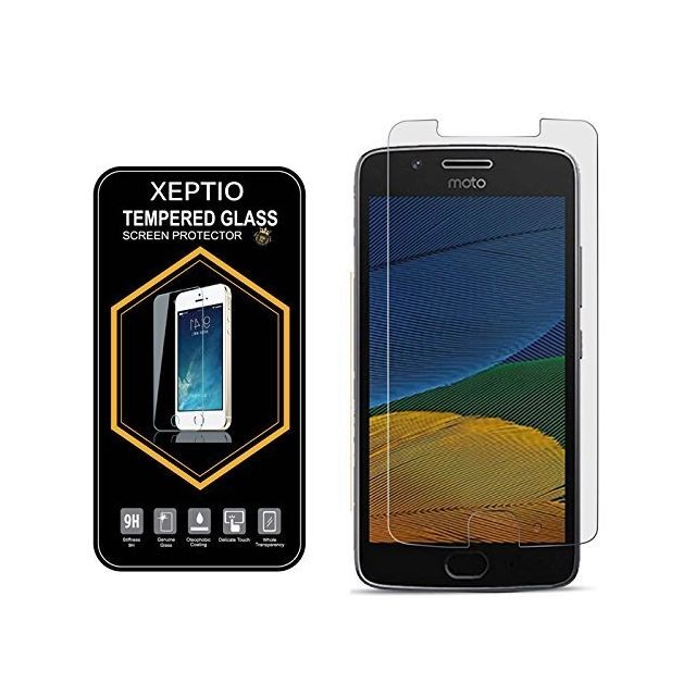 Xeptio - Lenovo Moto E4 Plus : Vitre protection d'écran en verre trempé - Tempered glass Screen protector 9H premium / Films Protecteur d'écran Lenovo Motorola Moto E4+ 5,5 pouces smartphone 2017/2018 - Version avec accessoires - Accessoires XEPTIO Xeptio  - Xeptio