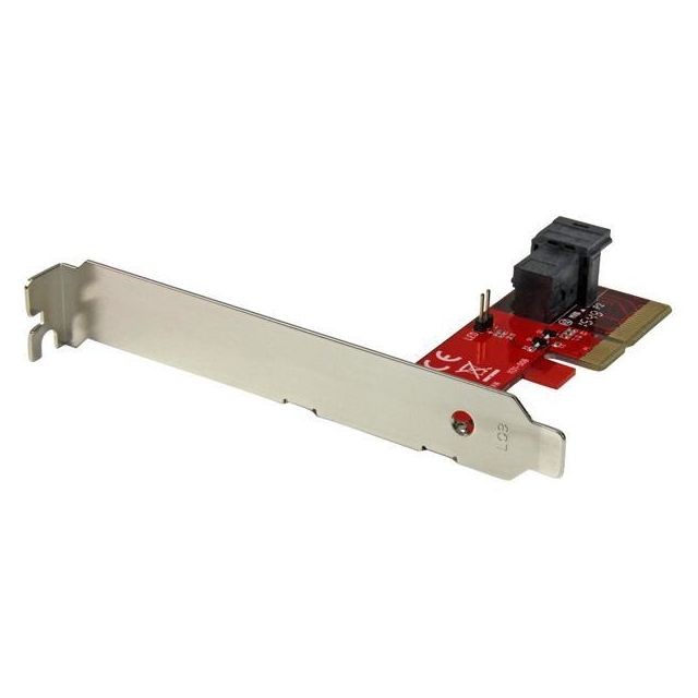 Startech - Adaptateur PCI Express x4 vers SFF-8643 pour SSD U.2 PCIe NVMe Startech   - Carte Contrôleur USB
