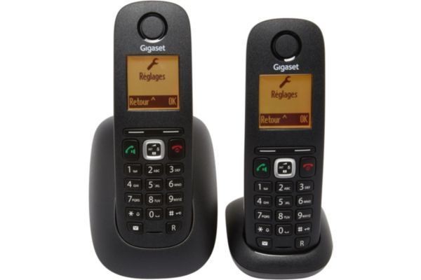 Téléphone fixe-répondeur Gigaset A540 Duo