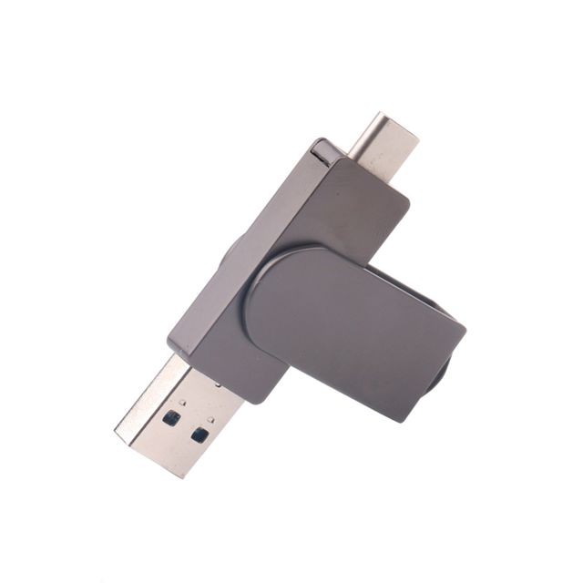 Clés USB marque generique USB Type-c Flash Drive Alloy Rotatif Mémoire Portable Bâtons Stylo pour PC 32 Go