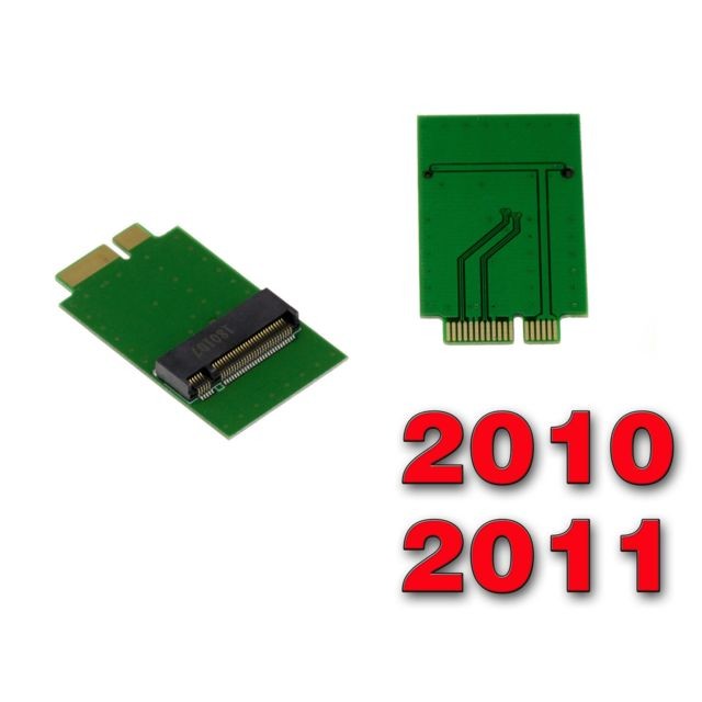 Kalea-Informatique - Adaptateur M2 (M.2 NGFF) vers MACBOOK 2011 Pour monter un SSD M2 sur un Mac Pour monter un SSD M2 sur un Mac Kalea-Informatique - Disque SSD