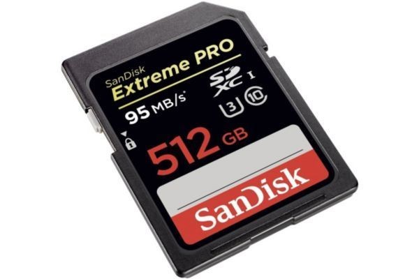 Sandisk - Carte mémoire SD SANDISK Extreme Pro SDXC 512Go - 95MB/s Class 10 - Carte SD