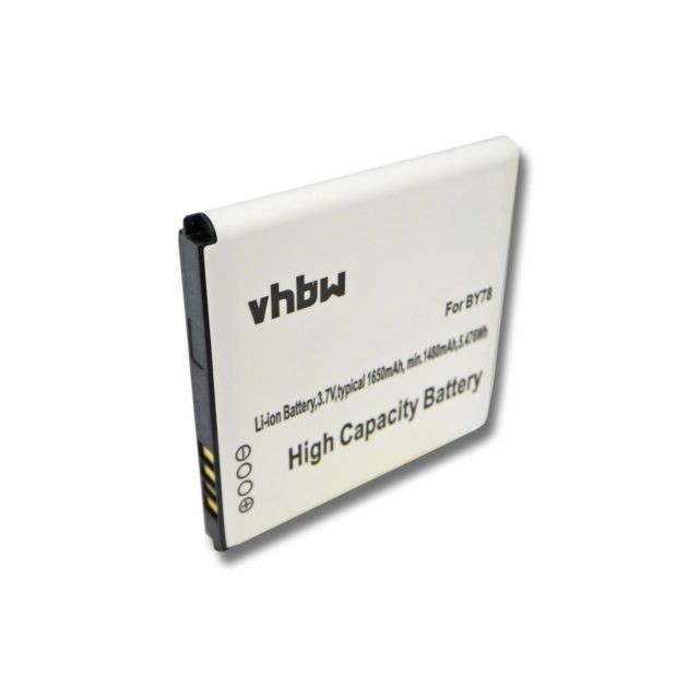 Vhbw - Batterie Li-Ion 1650mAh (3,7 V) pour Alcatel One Touch 918, One Touch 918 Mix, One Touch 918, OT-918Mix, TCL A980, A986, S600. Vhbw  - Accessoires et consommables