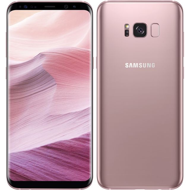 Samsung - Galaxy S8 Plus - 64 Go - Rose Poudré Samsung   - Smartphone Android Rose