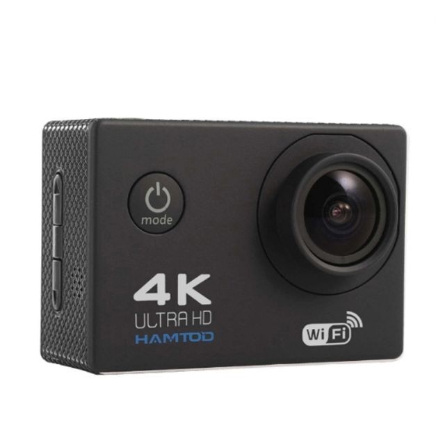 Wewoo - Caméra sport WiFi HD 4K avec boîtier étanche, écran LCD 2.0 pouces, objectif grand angle 120 degrés noir - Wewoo