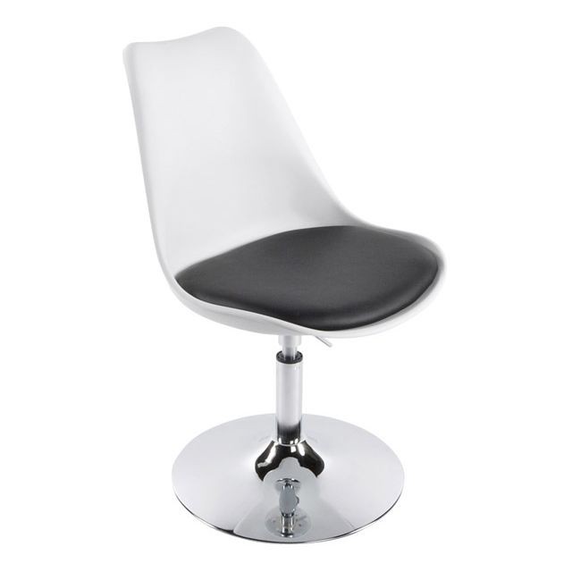 Kokoon Design - Chaise design Victoria blanc et noir - Chaises Design
