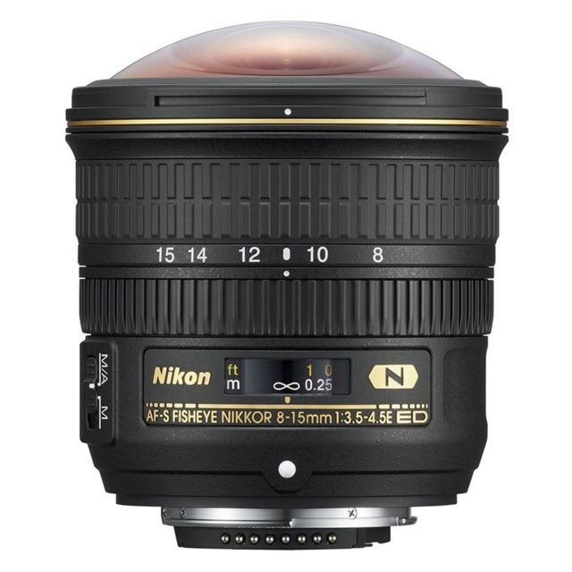 Nikon - NIKON OBJECTIF AF-S Fish-Eye 8–15mm f/3.5–4.5E ED - Nikon