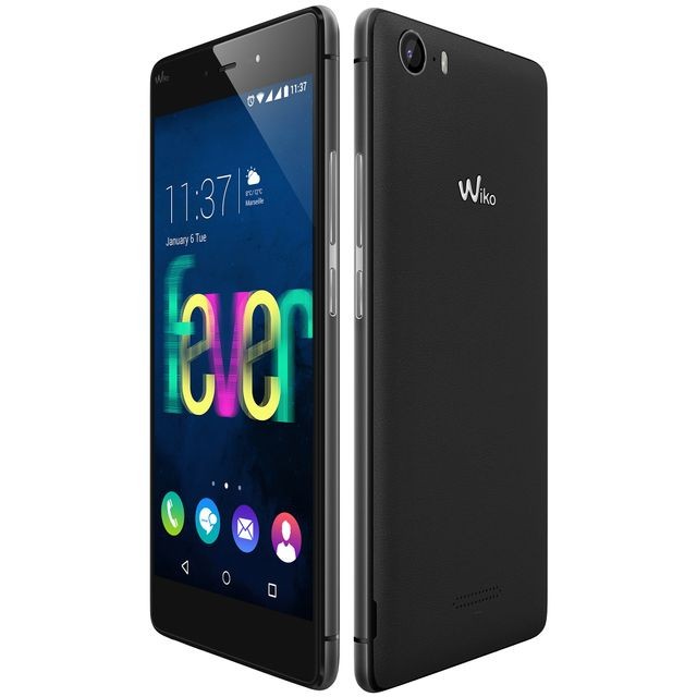 Smartphone Android Wiko WIKO-FEVER-BLACK-GREY