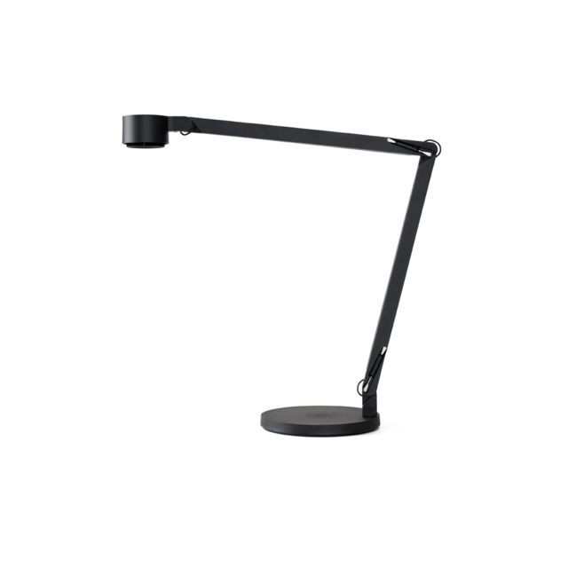 Wastberg - Lampe de table Winkel w127 - 2 bras - Base - noir - Chevet
