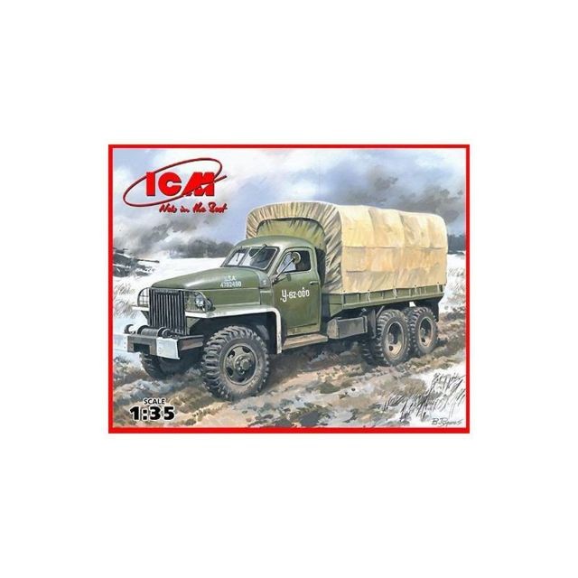 Icm - Maquette Camion Studebaker Us6 U4 - Camions
