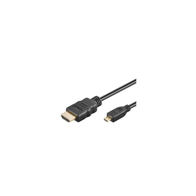 marque generique - HDMI+ Câble HiSpeed/wE 0200 G-MICRO marque generique  - Câble HDMI
